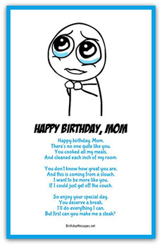 Funny birthday poems page 3