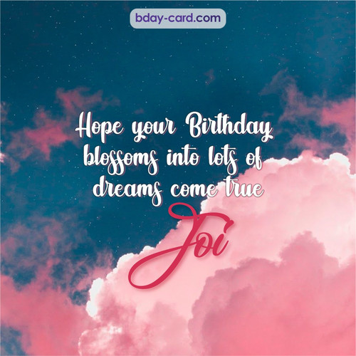 Birthday pictures for Joi with clouds