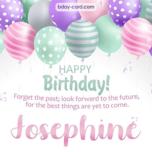 Birthday pic for Josephine with balls