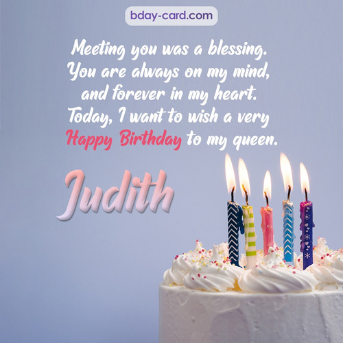 Bday pictures to my queen Judith