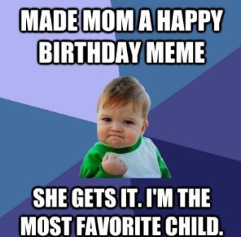 Mom birthday meme