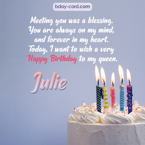 Bday pictures to my queen Julie