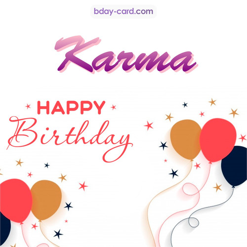 Bday pics for Karma with balloons