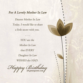 Stunning happy birthday mother in law quotes ideas best b...