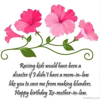 46 Ex mother in law birthday wishes amp greetings images ...