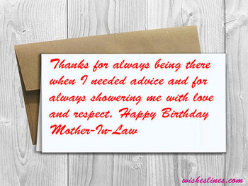 Happy birthday mother in law quotes and sayings with images