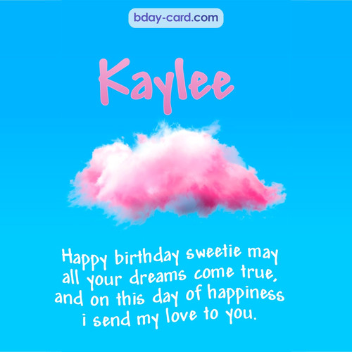 Happiest birthday pictures for Kaylee - dreams come true