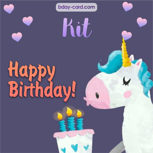 Funny Happy Birthday pictures for Kit