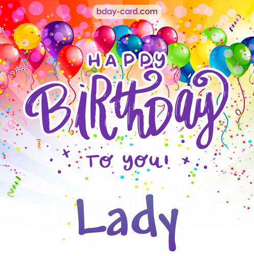 Beautiful Happy Birthday images for Lady