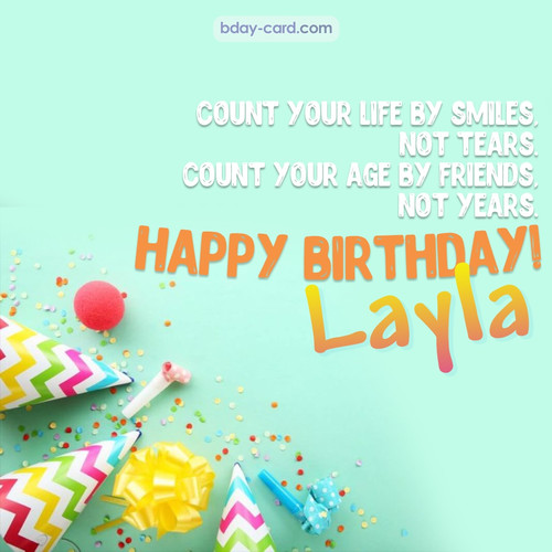 Birthday pictures for Layla with claps