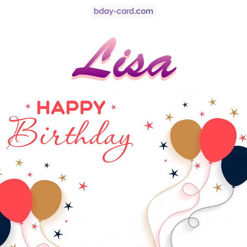 Bday pics for Lisa with balloons