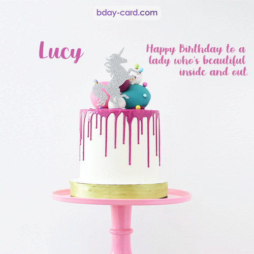Bday pictures for Lucy with cakes