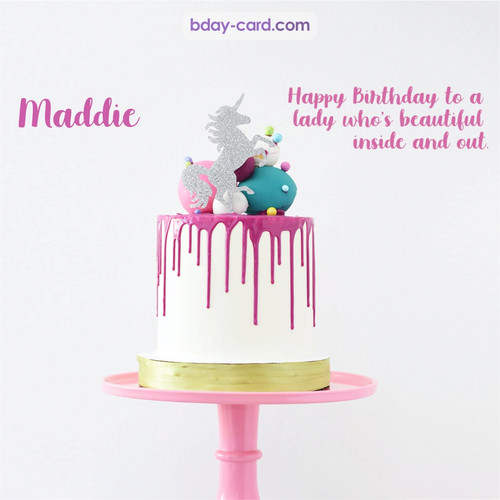 Bday pictures for Maddie with cakes