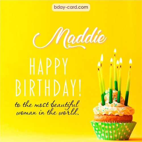 Birthday pics for Maddie with cupcake