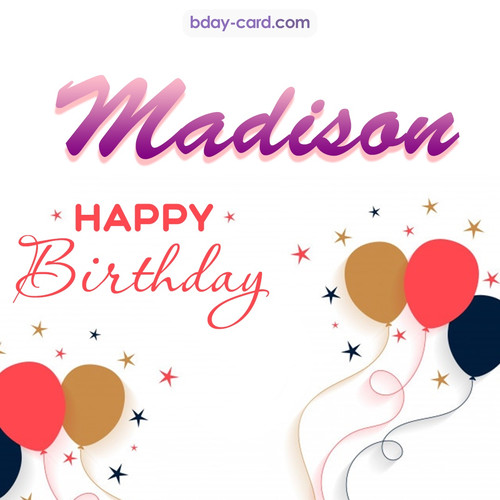 Bday pics for Madison with balloons