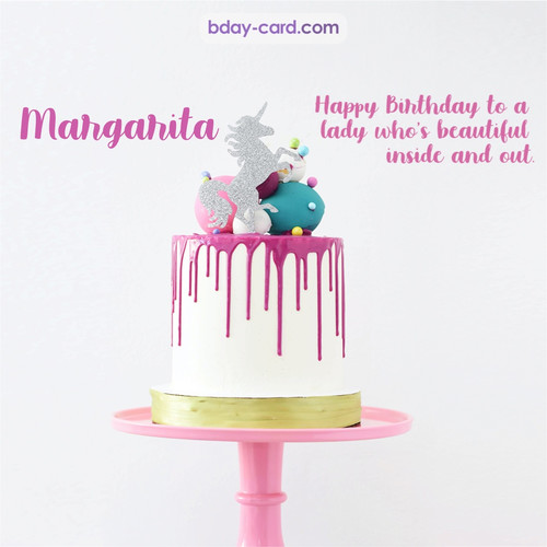 Bday pictures for Margarita with cakes