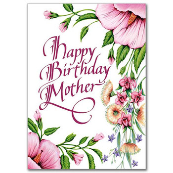 Happy birthday mother birthday card