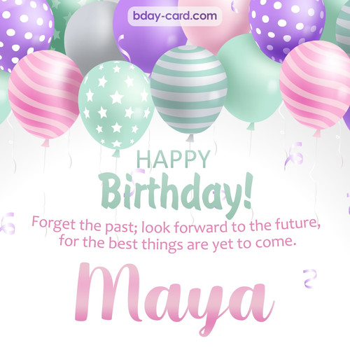 Birthday pic for Maya with balls