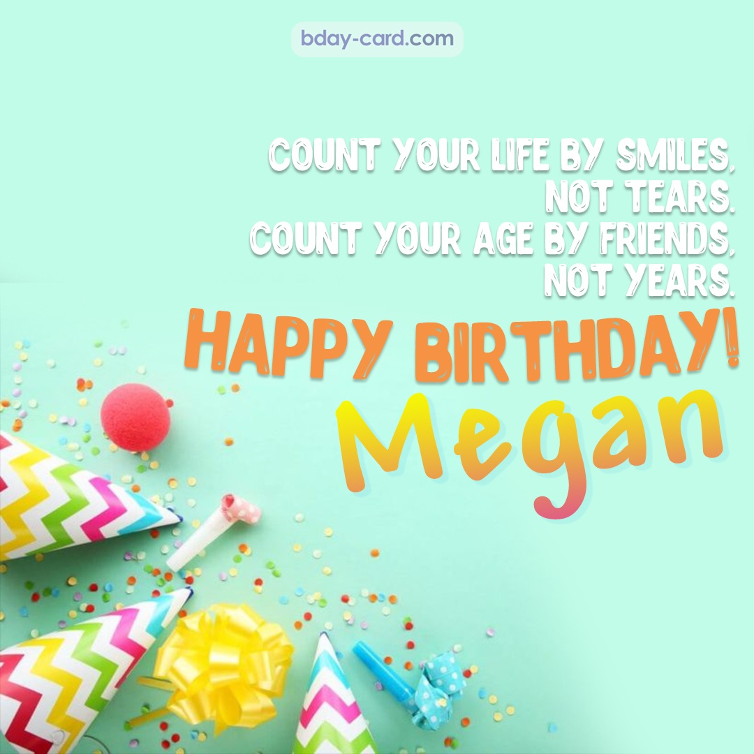 Birthday pictures for Megan with claps