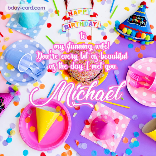 Birthday pics for to my stunning wife Michael