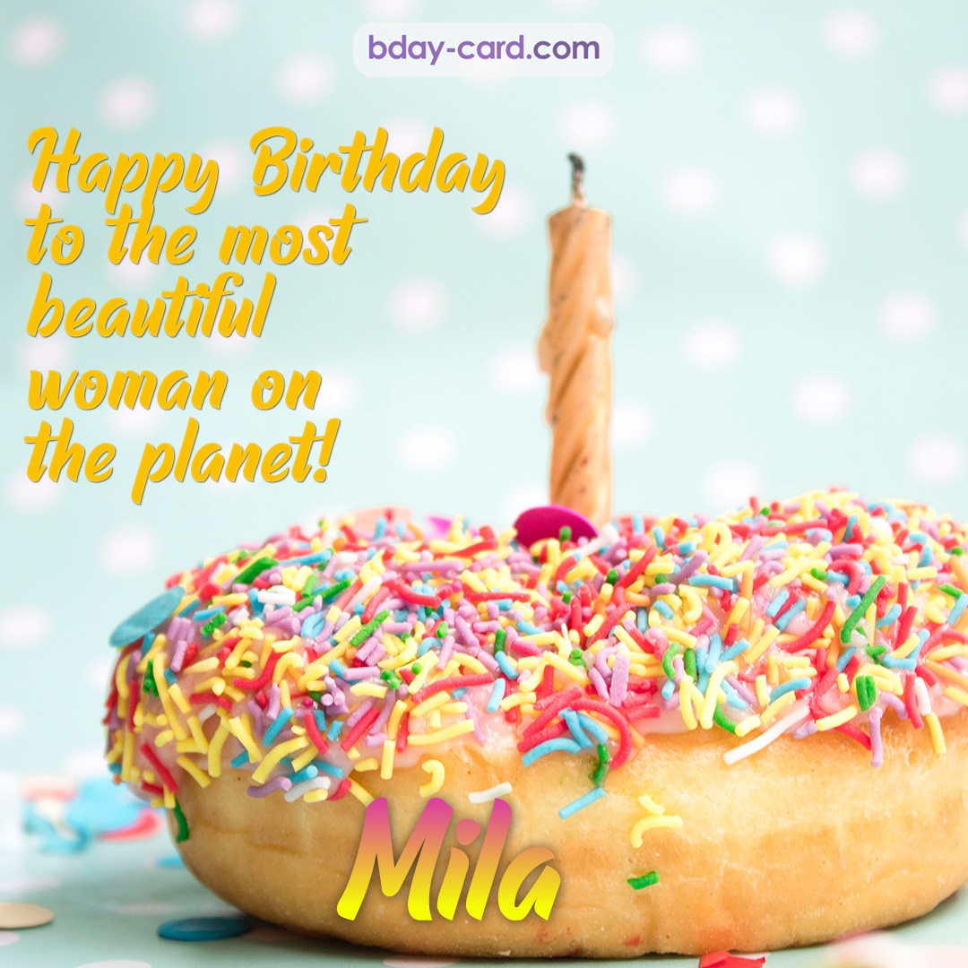 Bday pictures for most beautiful woman on the planet Mila