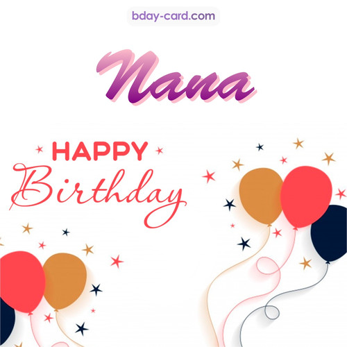 Bday pics for Nana with balloons