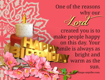 Christian birthday wordings and messages wordings and mes...