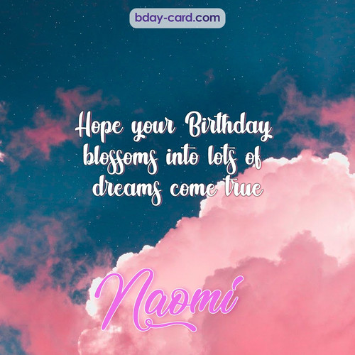 Birthday pictures for Naomi with clouds