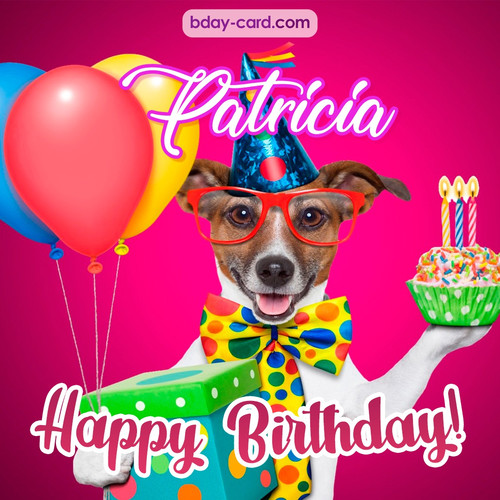 Greeting photos for Patricia with Jack Russal Terrier