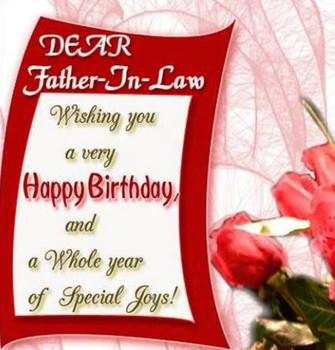 11 Cute happy birthday card for father in law with quotes...