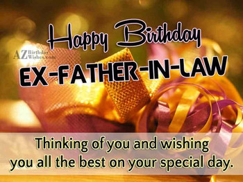 Birthday greeting ex father in law segerios segerios