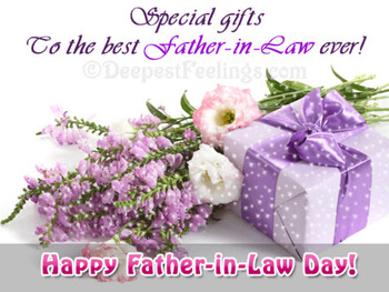 Father in law greeting cards from deepestfeelings