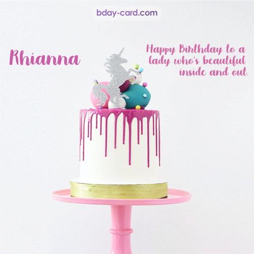 Bday pictures for Rhianna with cakes