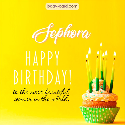 Birthday pics for Sephora with cupcake