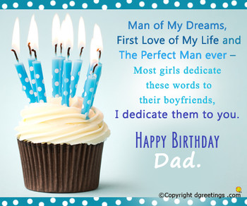 Happy birthday father card