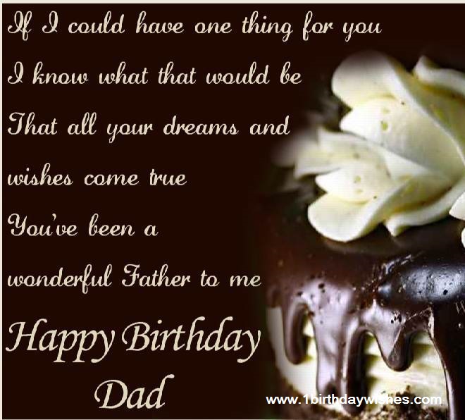 happy birthday to my dad quotes