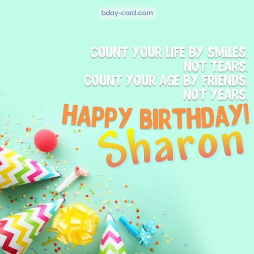 Birthday pictures for Sharon with claps