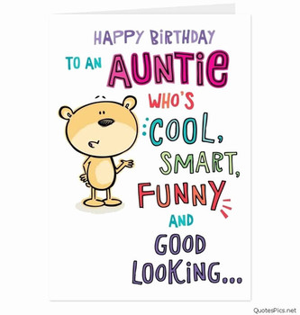 Cards for Aunts Birday Luxury Happy Birday Aunt Quotes