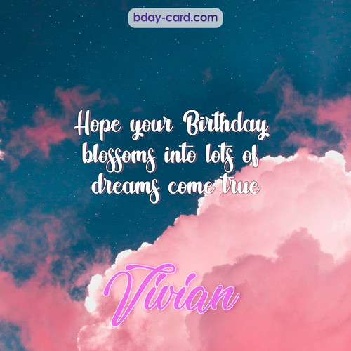Birthday pictures for Vivian with clouds