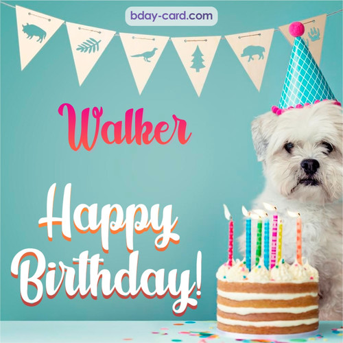Happiest Birthday pictures for Walker with Dog