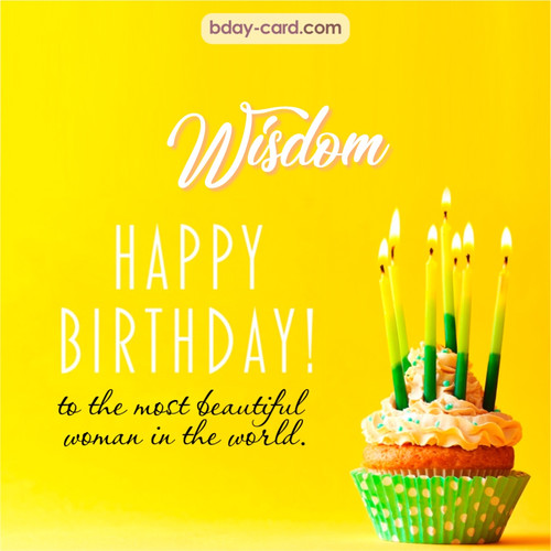 Birthday pics for Wisdom with cupcake