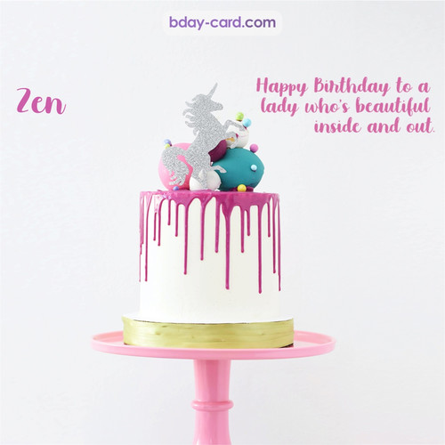 Bday pictures for Zen with cakes
