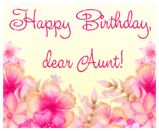 photo Aunt Gif Clipart happy birthday aunt gifs free.