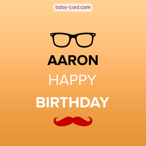 Happy Birthday photos for Aaron with antennae