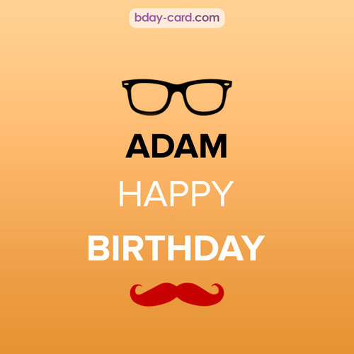 Happy Birthday photos for Adam with antennae