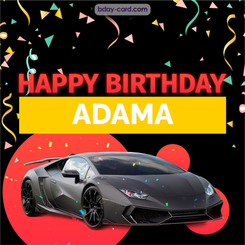 Bday pictures for Adama with Lamborghini
