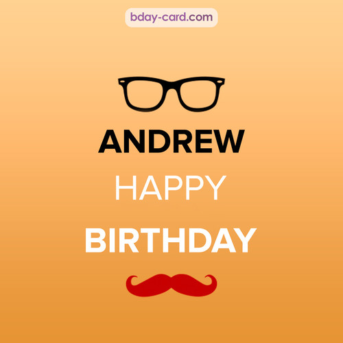 Happy Birthday photos for Andrew with antennae