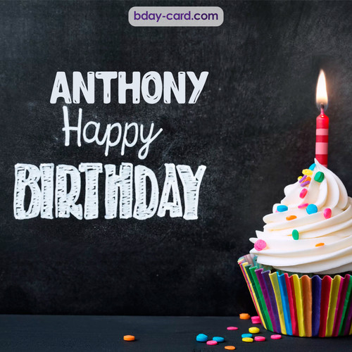 Birthday images for Anthony 💐 — Free happy bday pictures