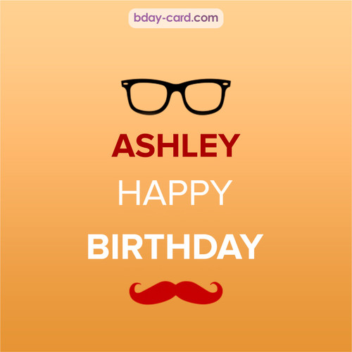 Happy Birthday photos for Ashley with antennae