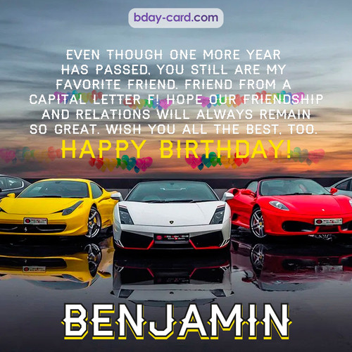 Birthday pics for Benjamin with Sports cars